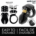 ADDICTED TOYS LOCKED - CHASTITY DEPTHS PENISKÃFIG 7,5 CM